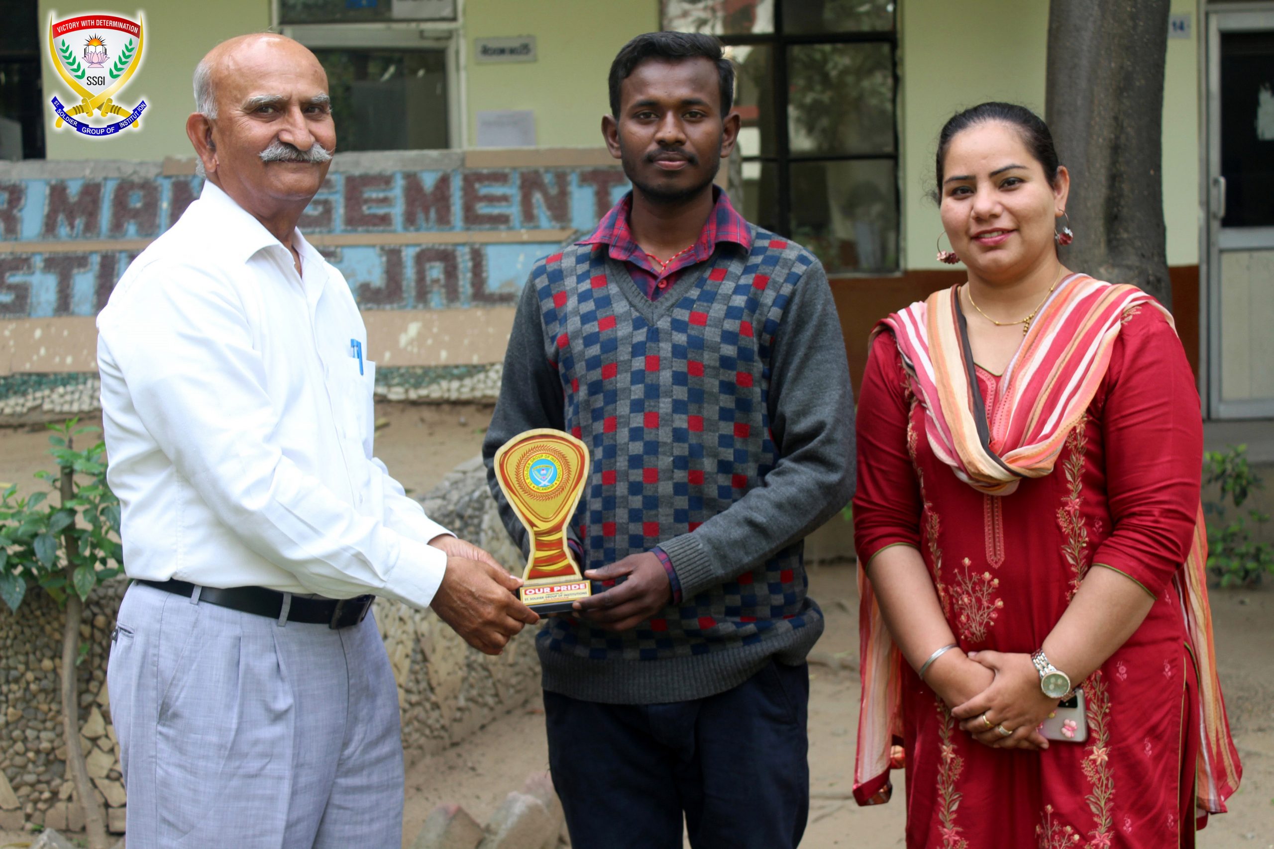 Student of St. Soldier Group selected in ISRO