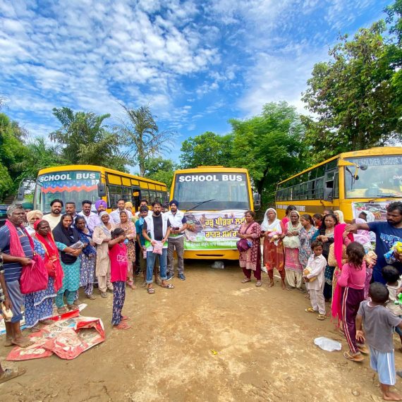 St. Soldier Group of Institutions extended a helping hand to the flood victims of Punjab.
